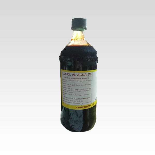 Lugol al agua 5 Lugol