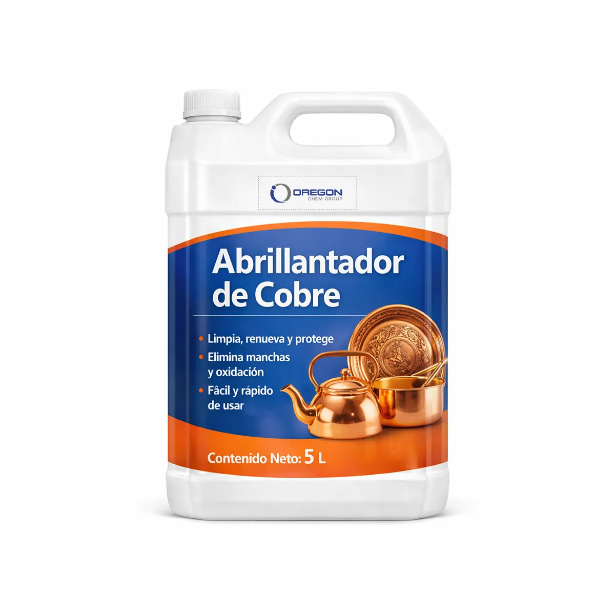 Abrillantador De Cobre 5 Lt